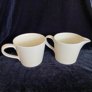 Margo Eva Zeisel by CRATE & BARREL Mug & Creamer